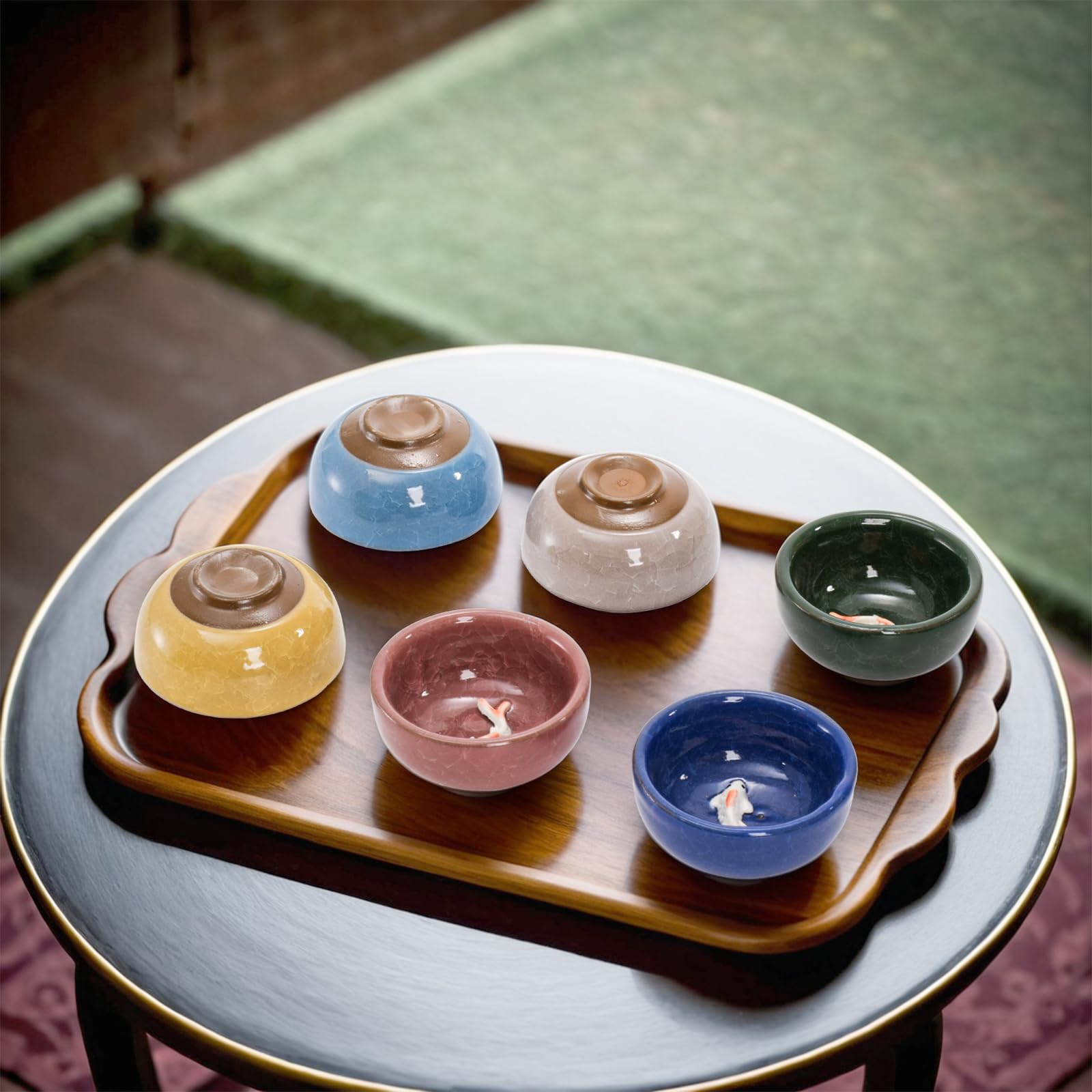Foraineam uso versátil: té o sake en porciones pequeñas.