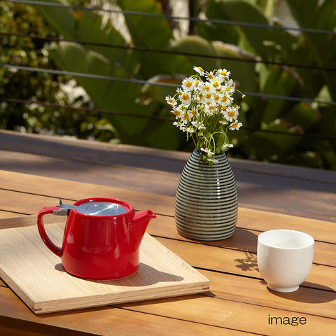 Acabado rojo FORLIFE Stump para mesa con estilo moderno