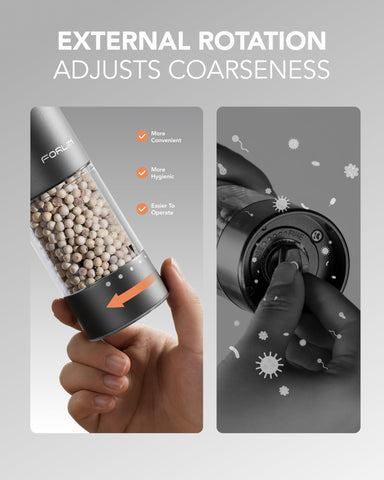 FORLIM batería recargable de 300 mAh con luz LED para cocinar en la cocina.