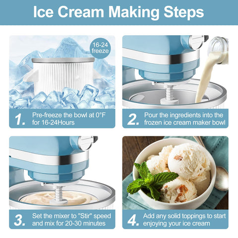 FORTHEAL componente para batidor, ayuda a crear postres congelados cremosos.