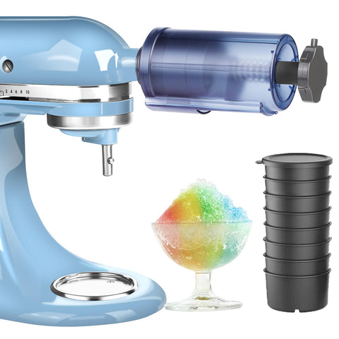 FORTHEAL accesorio de nieve rallada para KitchenAid, ideal para postres helados en casa.