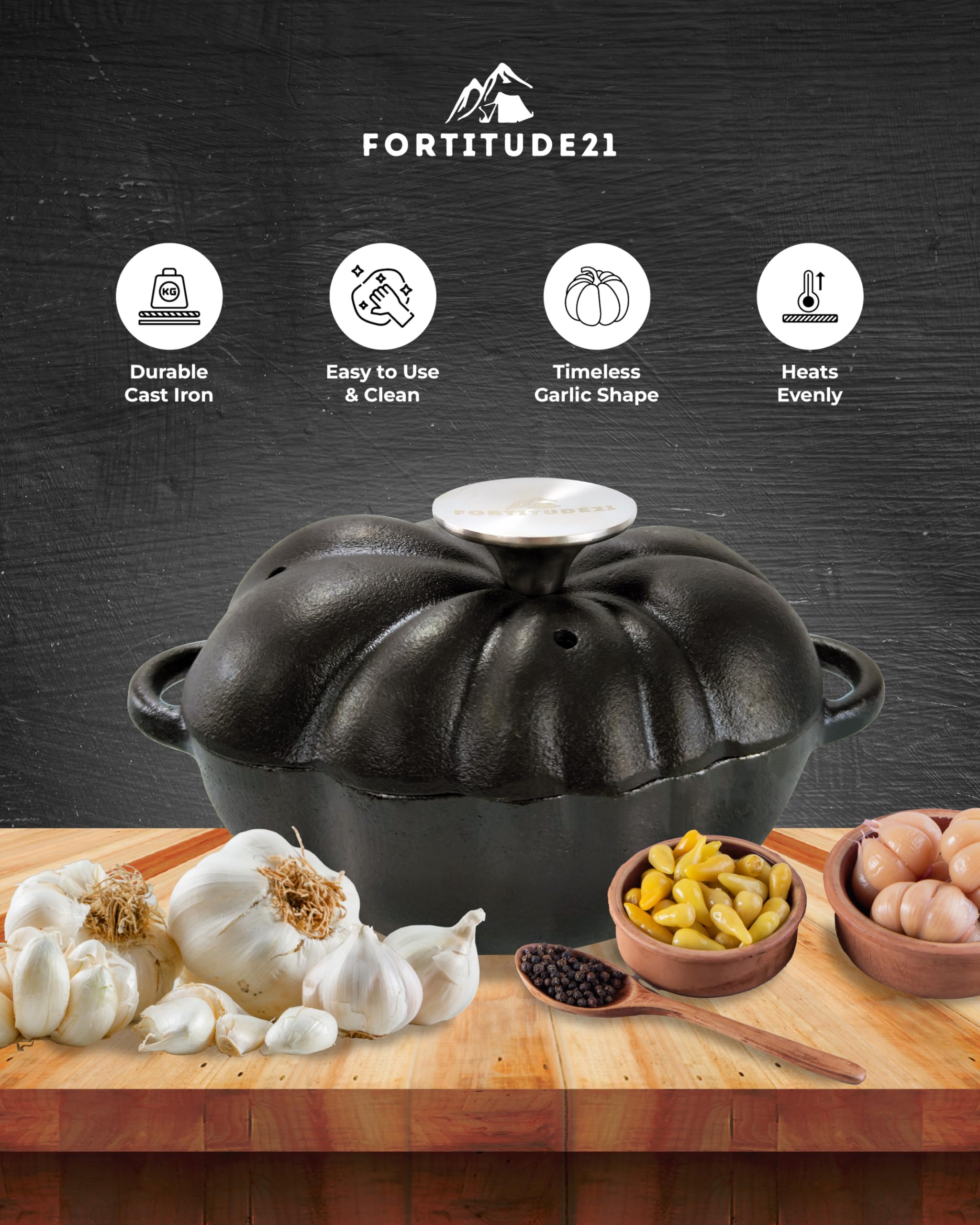 FORTITUDE21 humo suave para carnes al interior con esta pieza.