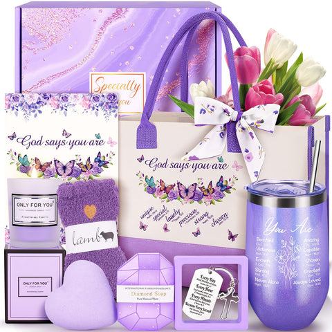 Fortuning's JDS caja 13 piezas cristianas para mujeres, lista para regalar.