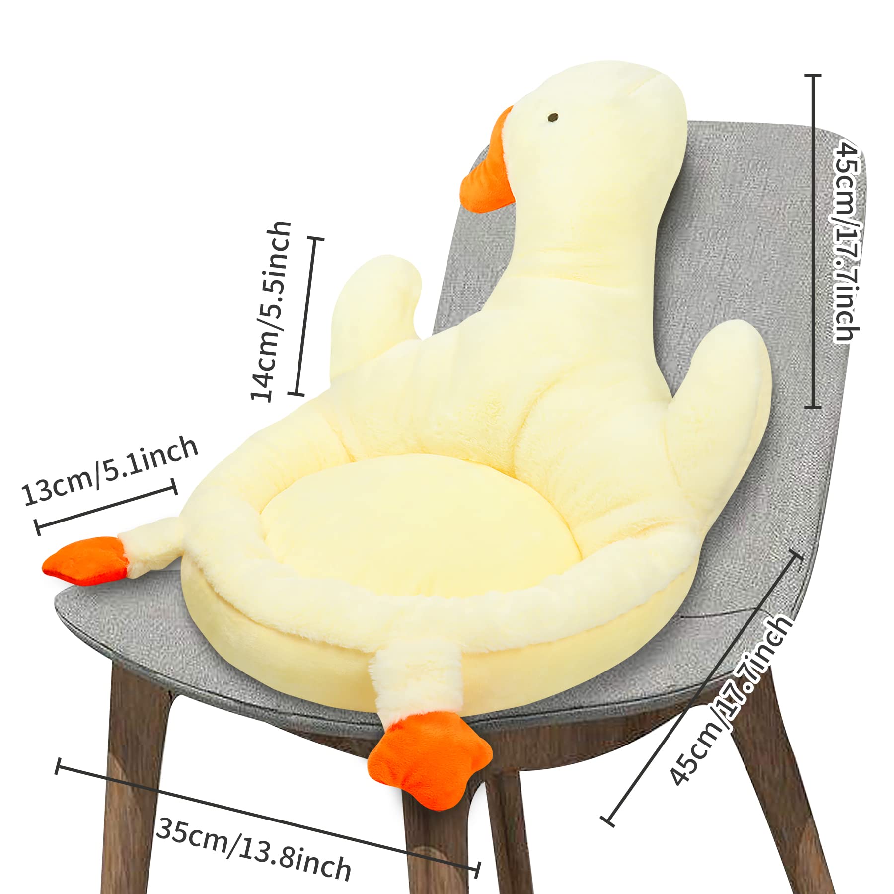 Fortuning's JDS respaldo ergonómico ofrece soporte lumbar suave.