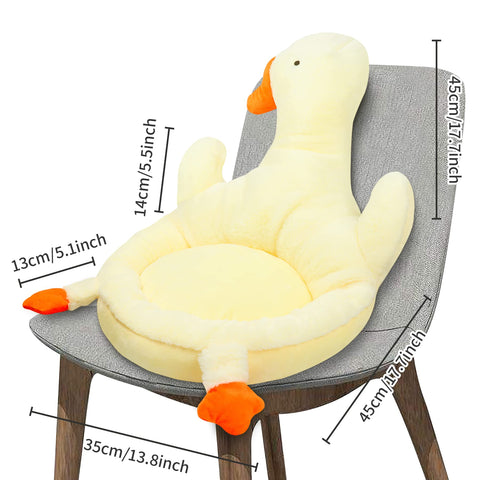 Fortuning's JDS respaldo ergonómico ofrece soporte lumbar suave.