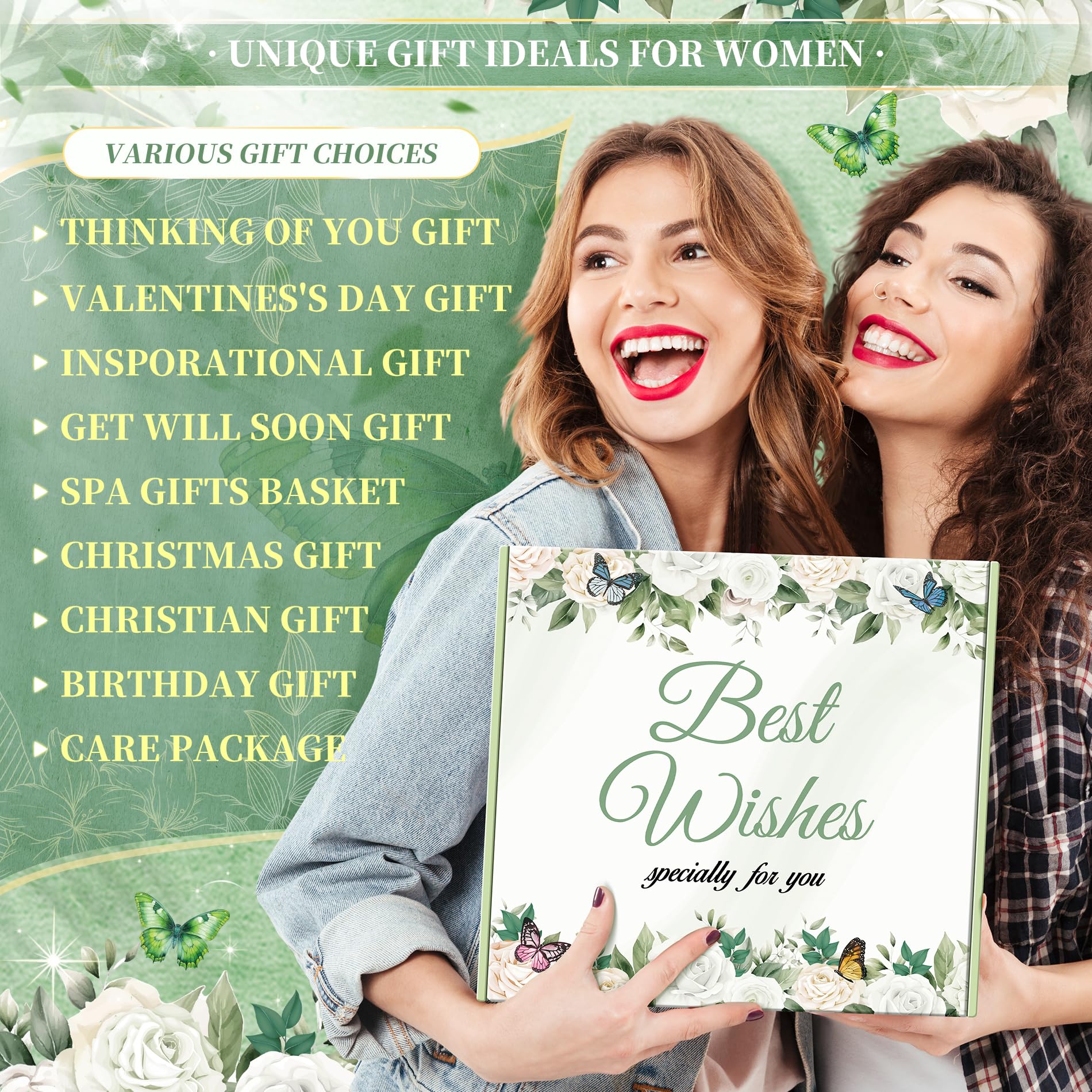 Fortuning's JDS tarjeta de saludo, mensaje positivo para acompañar el regalo.