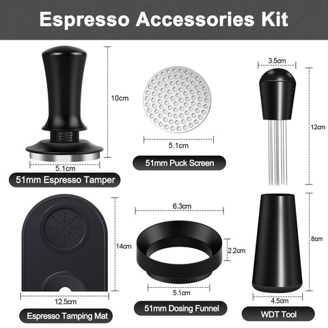 Juego de herramientas expreso 51mm de Fosinsee para preparación constante.