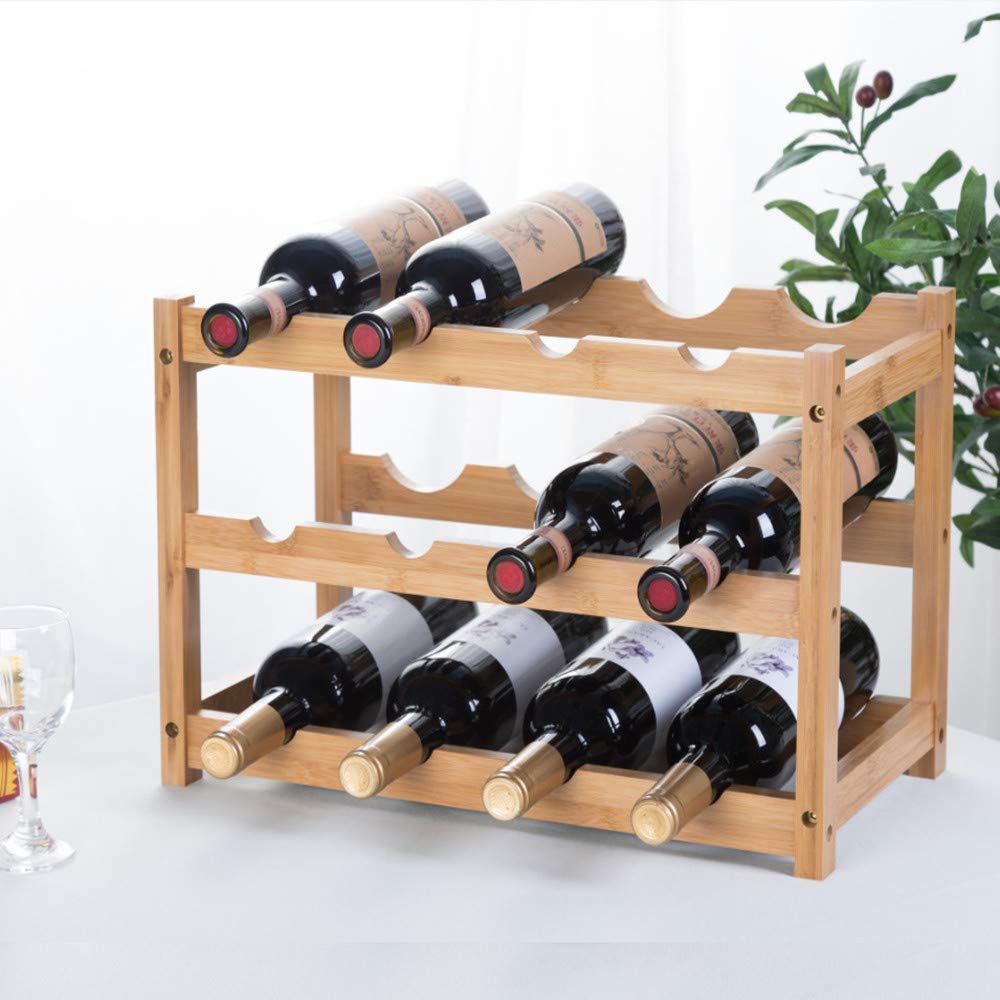 FOSTERSOURCE estante de vino en encimera, ideal para cocina o comedor
