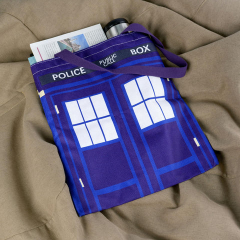FOTAP bolso hombro Doctor Who, bolsa espaciosa para libros y deporte.