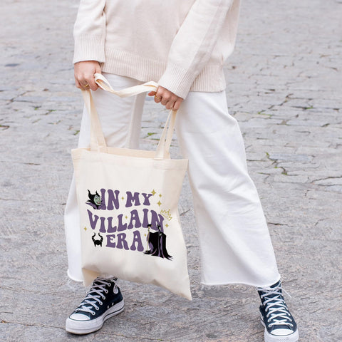 FOTAP Uso diario con estilo villano para compras, libros y cosméticos