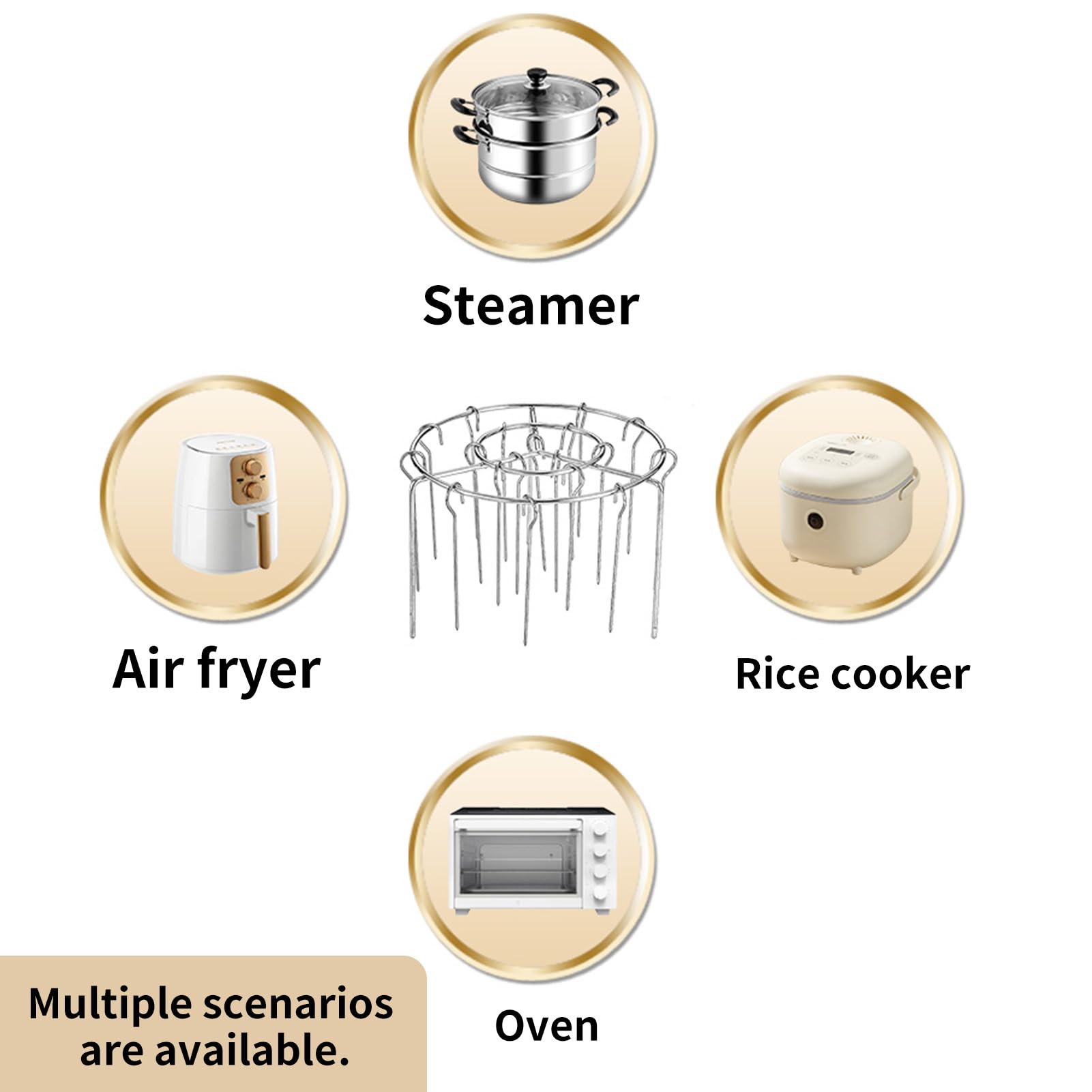 FOTN capacidad para 30 broches, ideal para comidas en familia