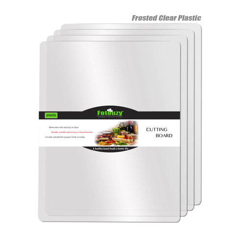 Fotouzy tablas de cortar protegen encimeras y cuidan cuchillos durante la cocina.