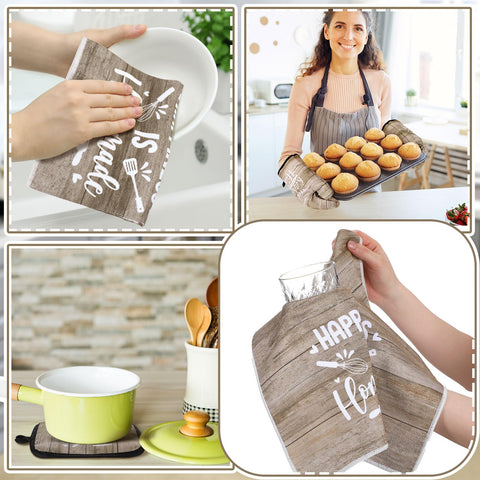 Fourluoo: alfombras grandes para cocina ofrecen superficie amplia y fácil limpieza.