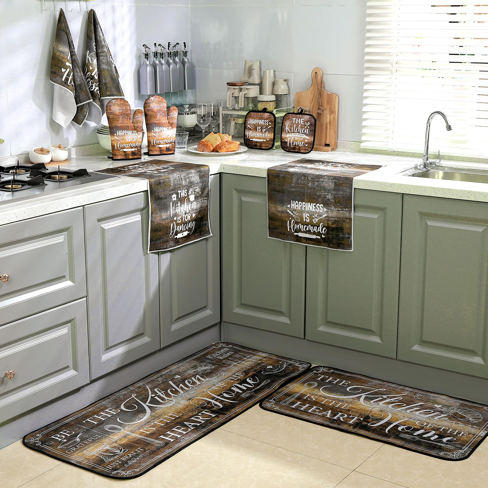 Fourluoo detalle decorativo de cocina rustica: ambiente cálido y tradicional