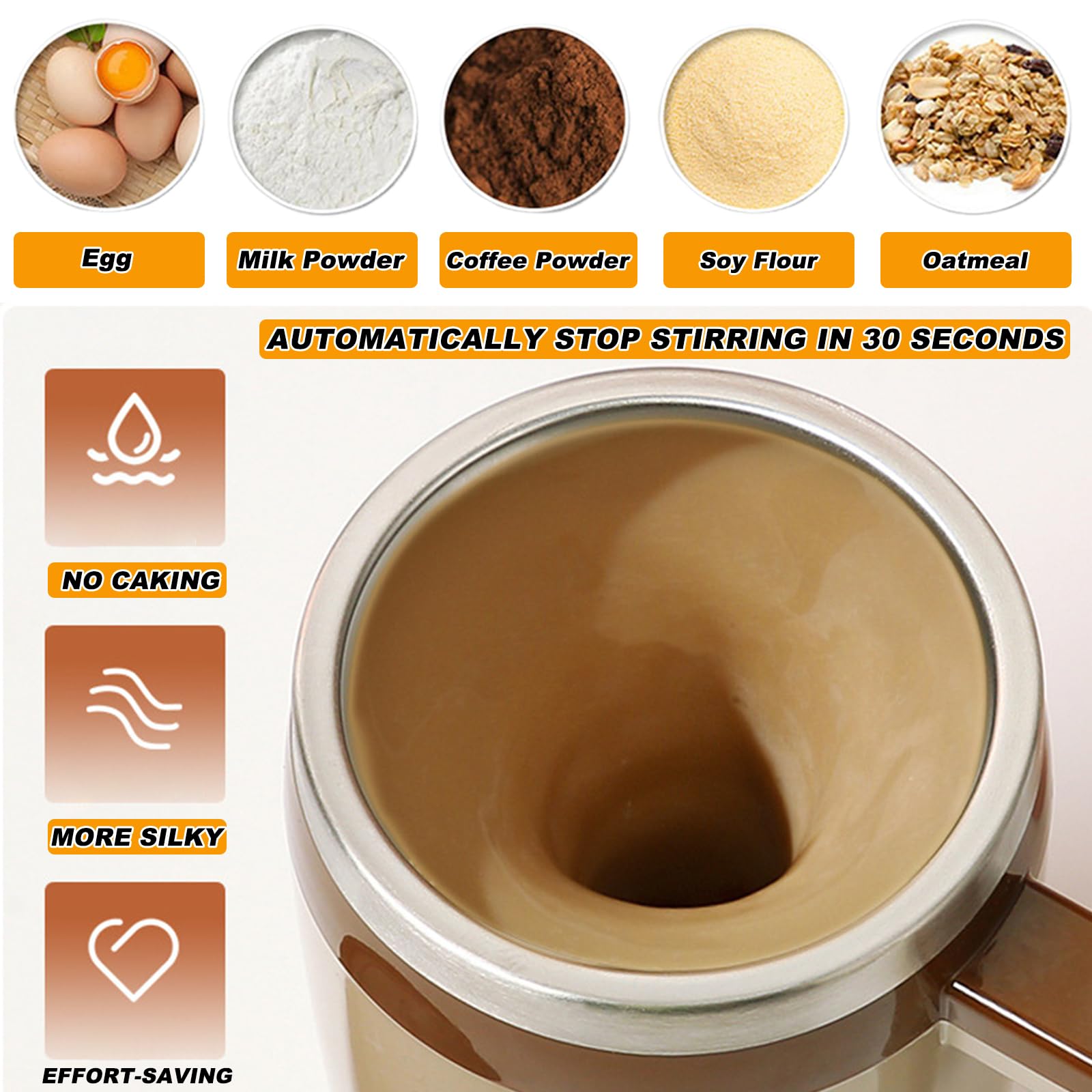 Taza FOVNOT mezcla automática para bebidas, práctica para la oficina.