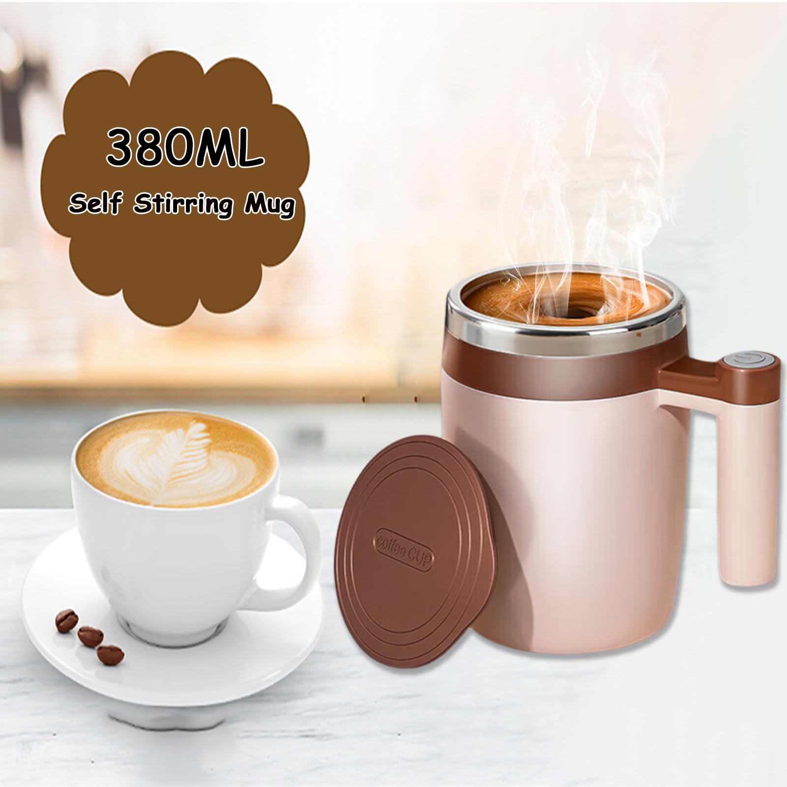 Taza FOVNOT para múltiples escenarios: hogar, oficina y viaje.