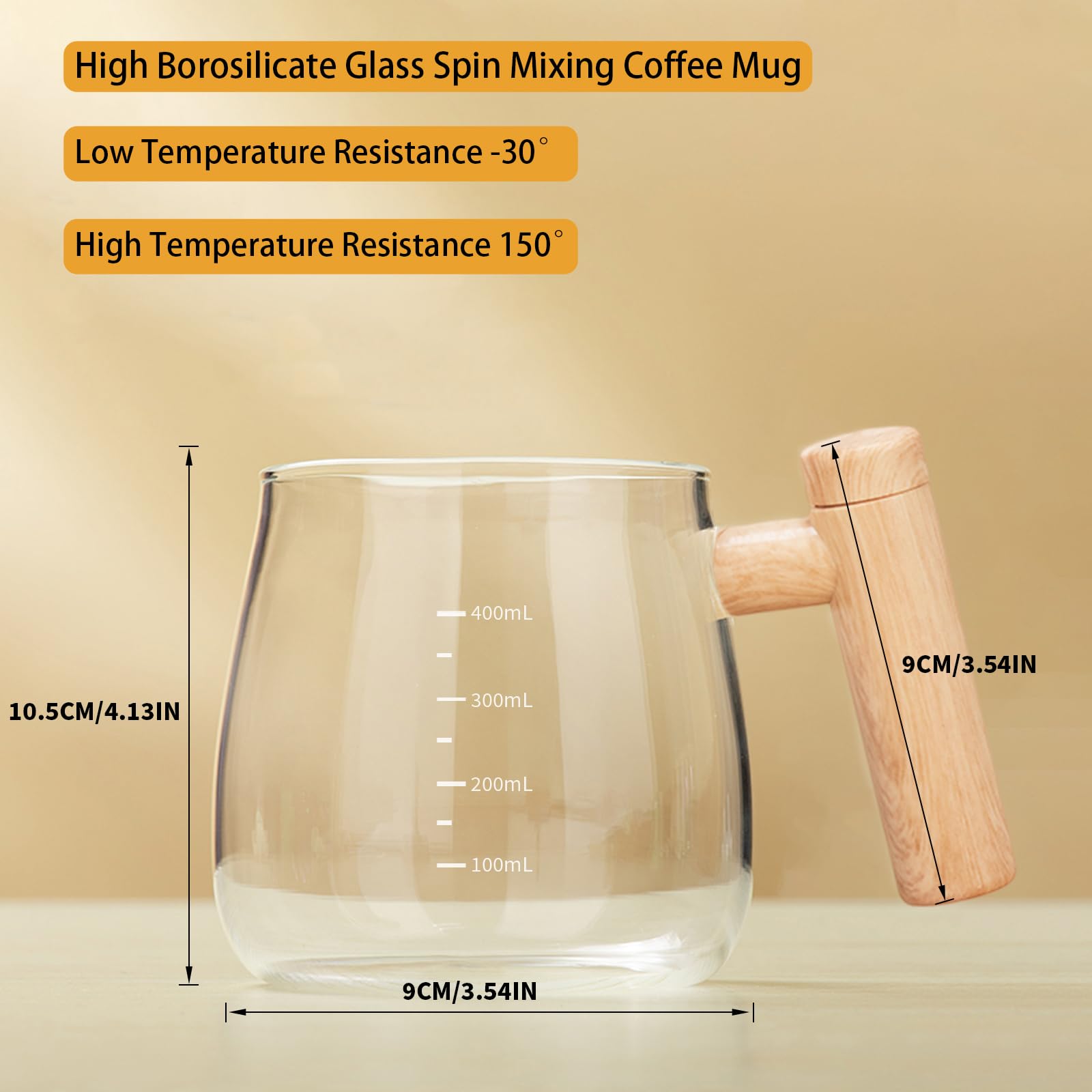 FOXNSK Taza Mezcladora instalación de pilas AAA