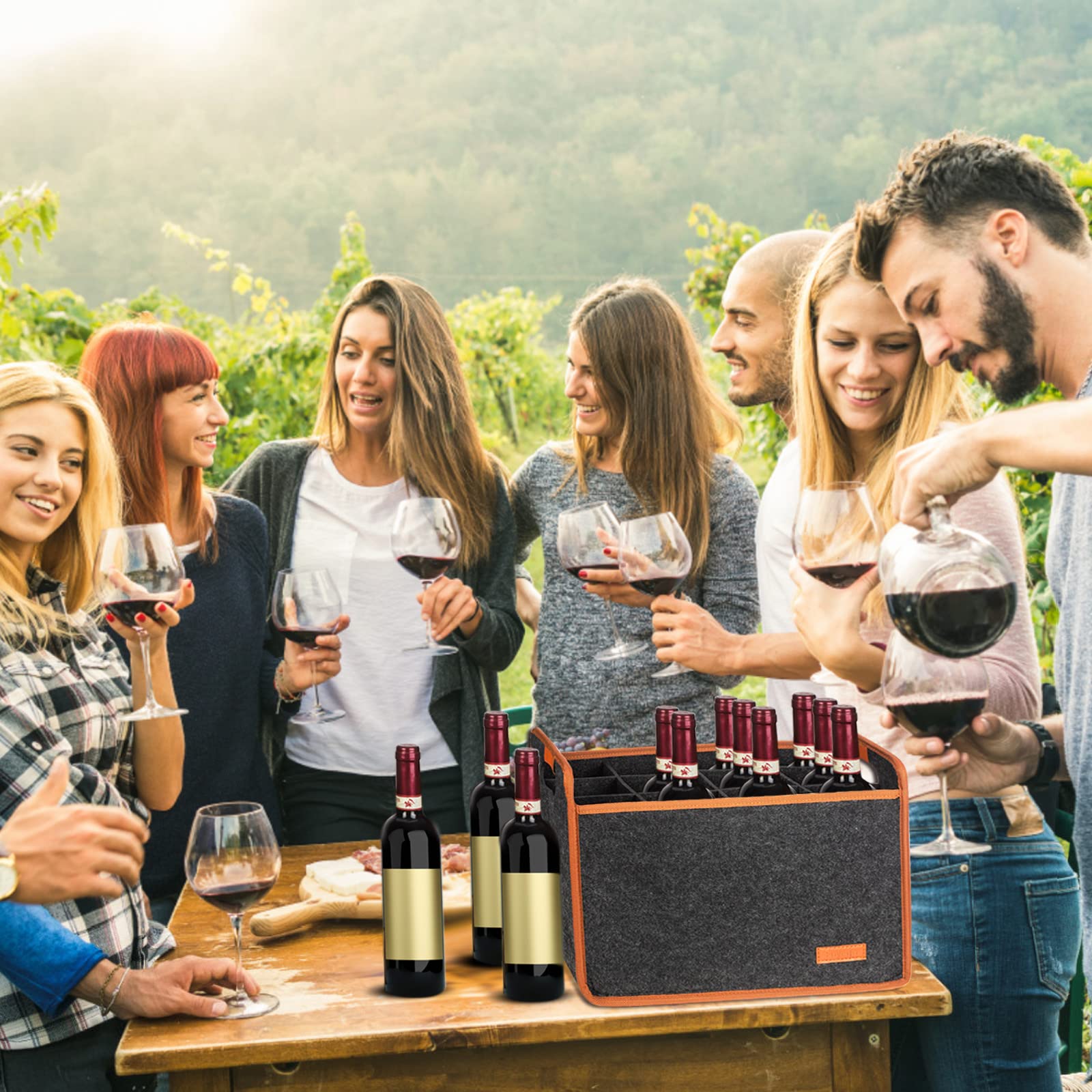 Regalo ideal para amantes del vino que aprecian practicidad y estilo.