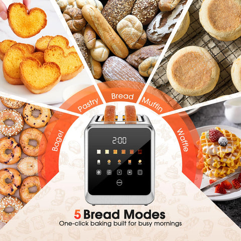 Temporizador de cuenta regresiva para gestionar el tostado con precisión