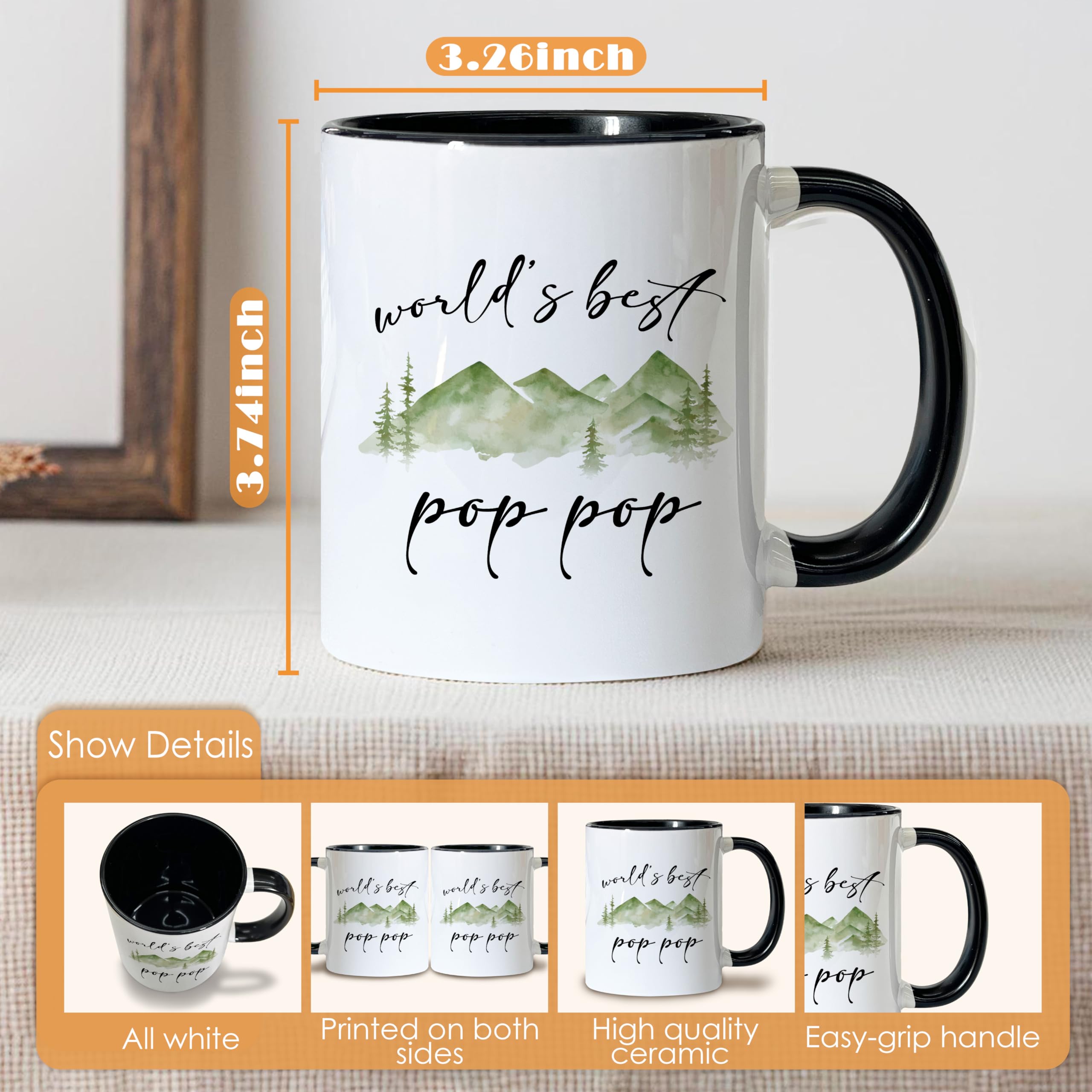 Uso diario en casa u oficina con la taza Pop Pop.