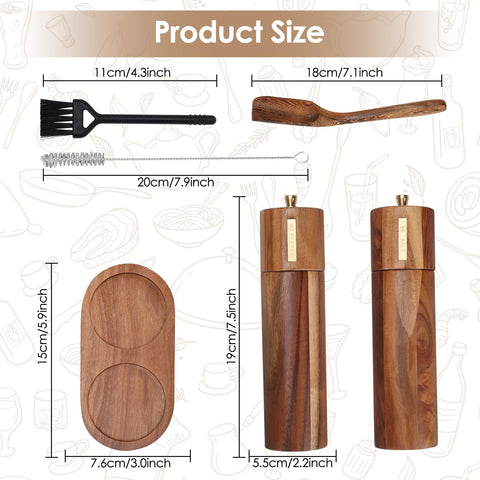 Molinillos Foyucool multiuso, ideales para cocina, camping y picnic