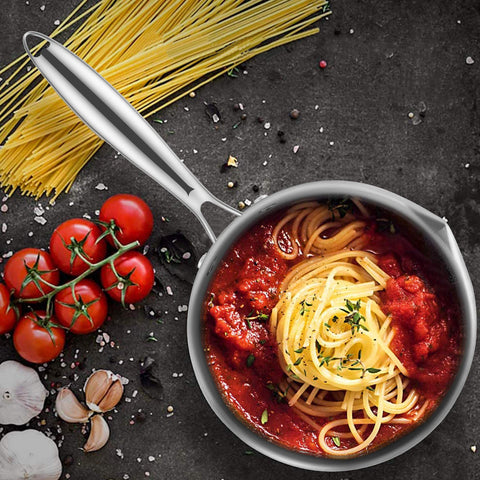 Fracoda olla multipropósito para hervidos, salsas y más en una misma pieza.
