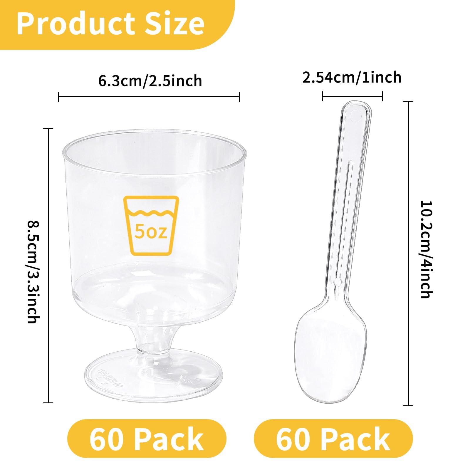 Fracurs copas goblet altas claras que realzan capas