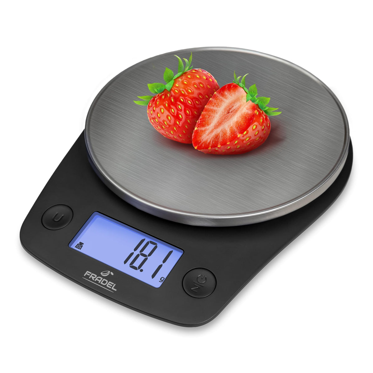 Fradel balanza cocina 0,1 g para mediciones precisas en recetas delicadas.