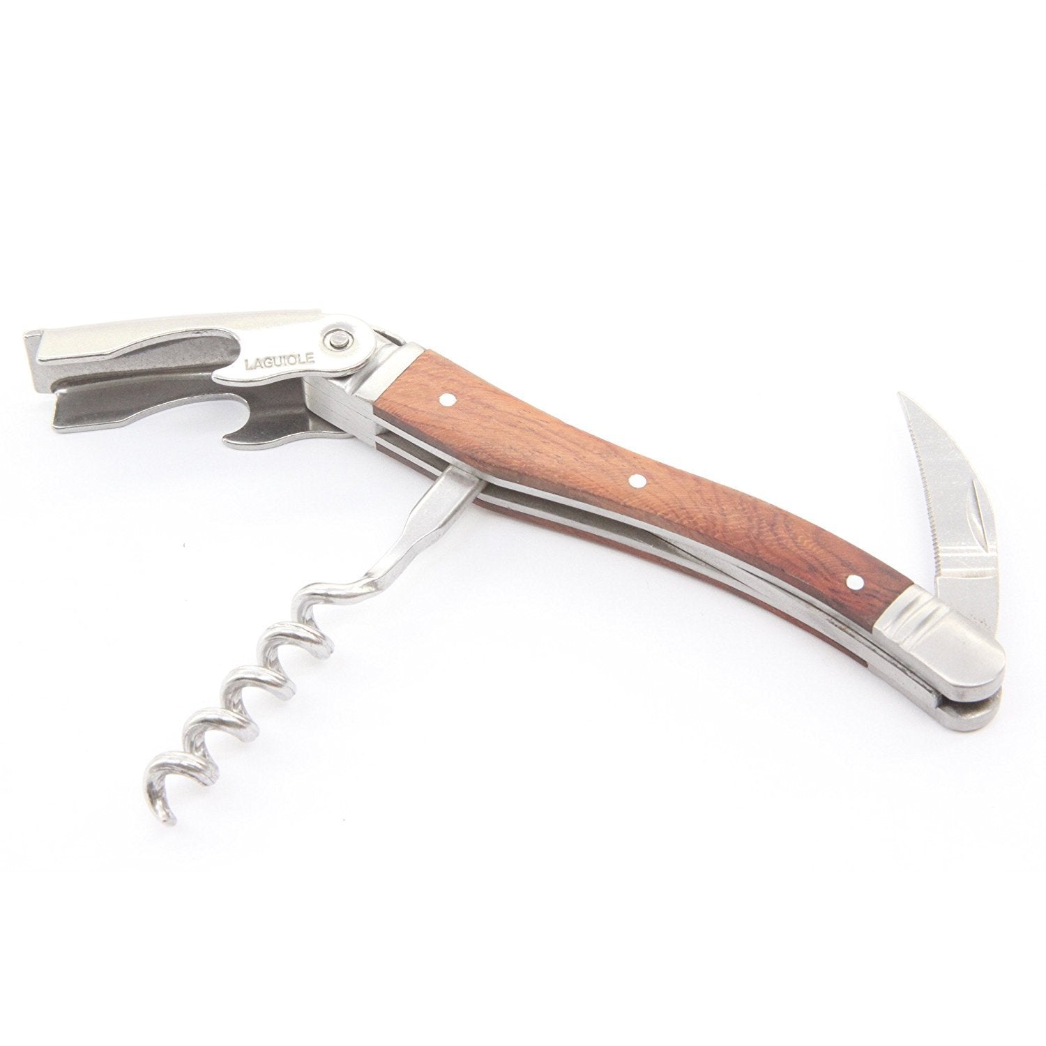 Franmara Laguiole sacacorchos camarero con mango palorrosa para servicio elegante y cómodo.