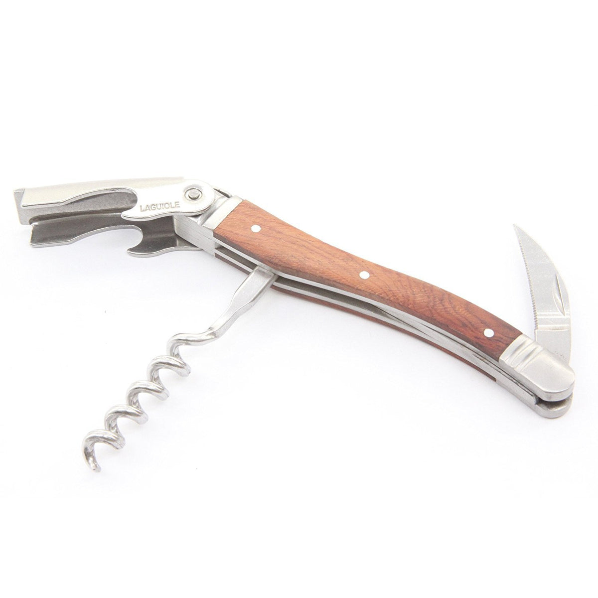 Franmara Laguiole sacacorchos camarero con mango palorrosa para servicio elegante y cómodo.