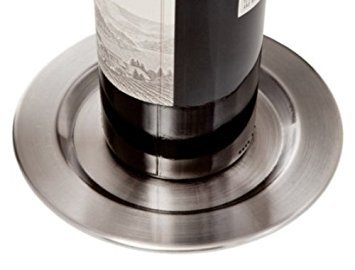 Franmara posavasos para botella de vino cepillados, protegen la mesa con estilo