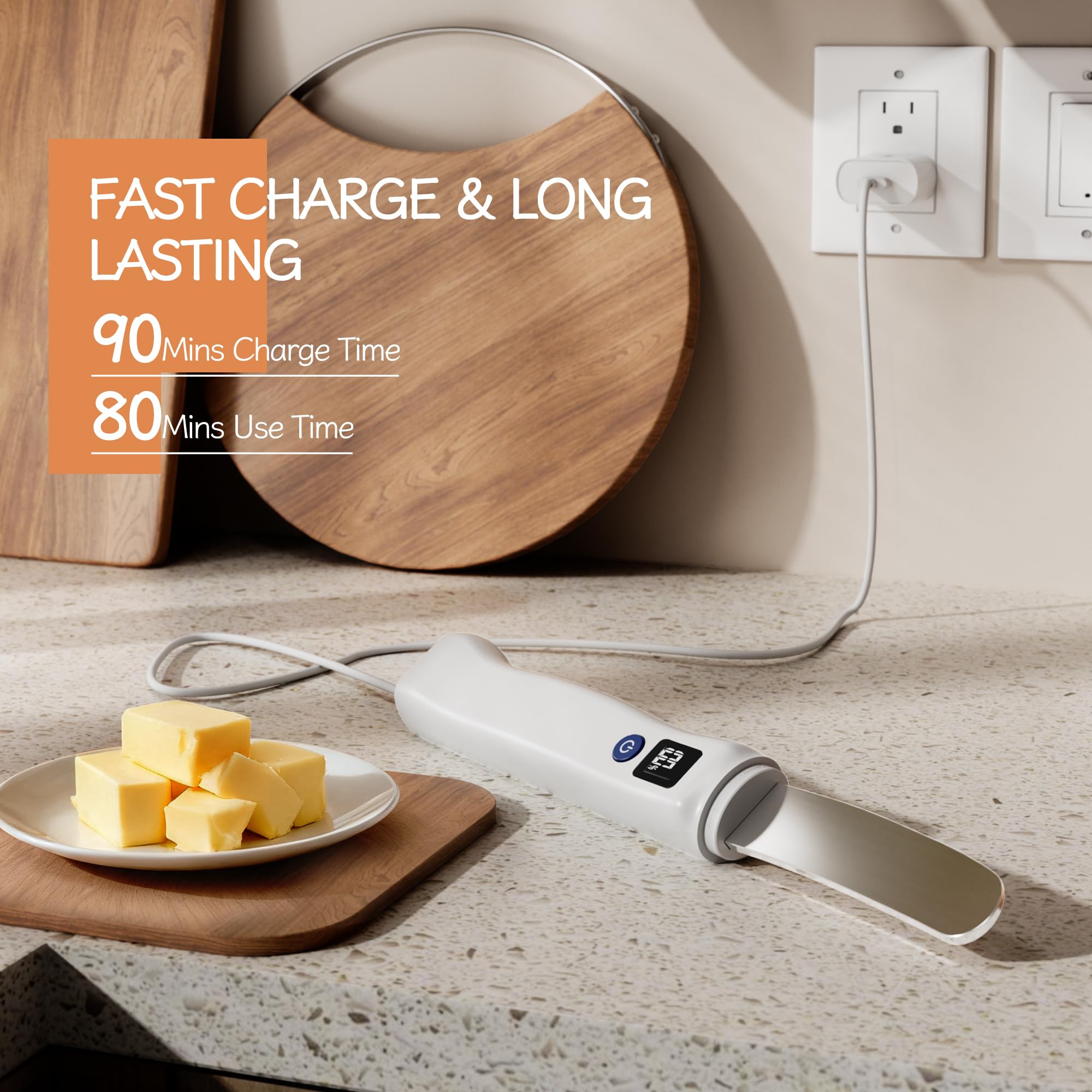 Frayo cuchillo calentador resistente al agua IP68 para cocina húmeda.
