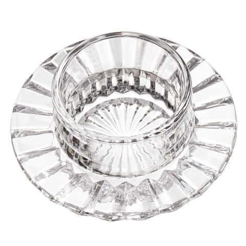 Frcctre bandeja de cristal para mantequilla: sirve con estilo en reuniones.
