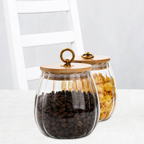 Frcctre frascos transparentes para exhibir especias y dulces con estilo.
