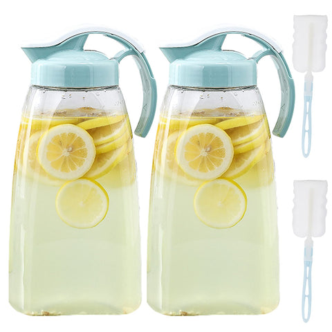 Frcctre jarras-agua-74oz con tapa hermética para almacenamiento seguro.