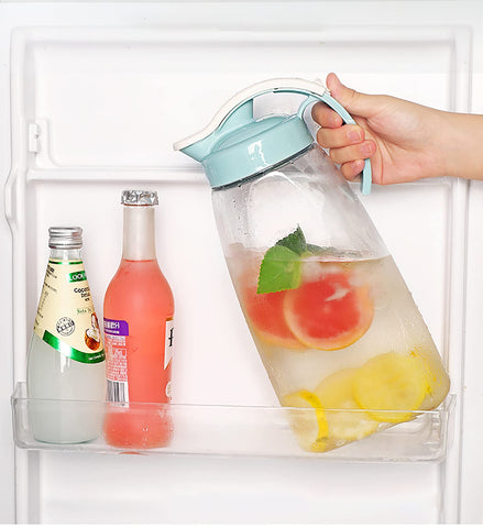 Frcctre jarras-agua-74oz transparente para ver el nivel de bebida.