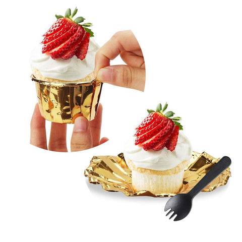 Free-Air horno seguro hasta 220°C, apto para muffins pequeños y recetas rápidas.