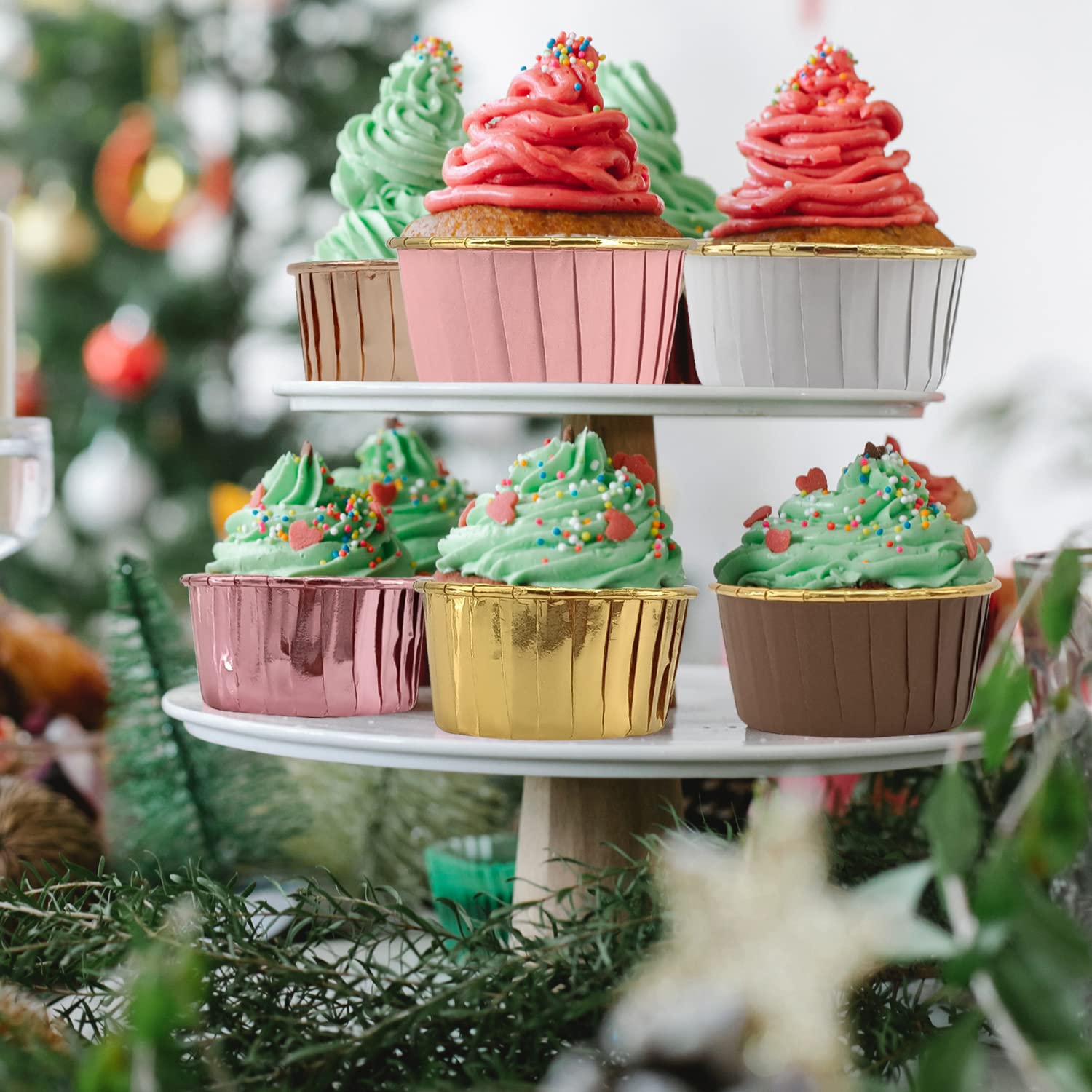 Free-Air tapas domo para cupcakes, ideales para transporte seguro