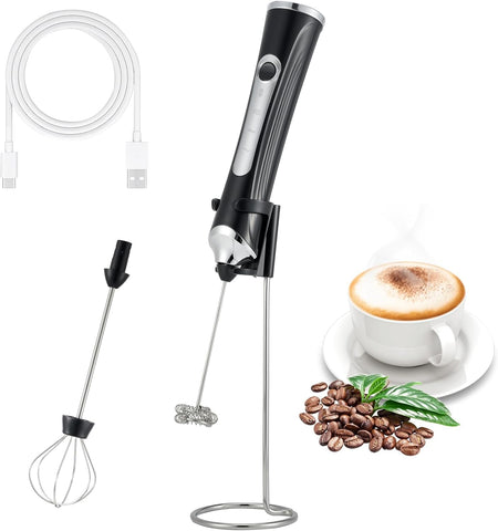 Freebala batidora espumadora eléctrica de mano, ideal para espumar leche.