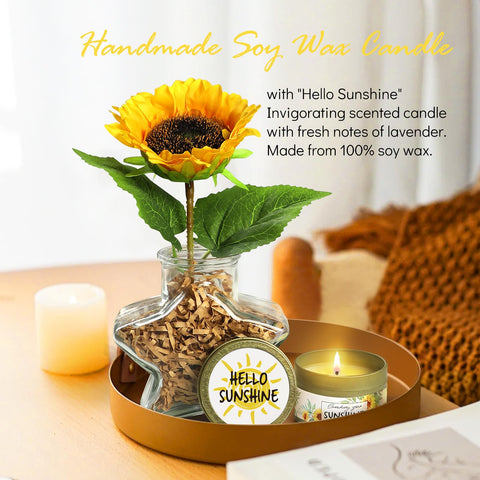 Frerdui bomba de baño con forma de girasol, añade color y burbujas