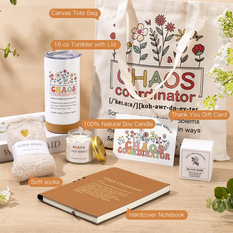 Frerdui Chaos Coordinator: libreta de cubierta dura para notas claras en reuniones.