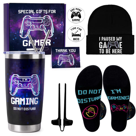 Frerdui gamer vaso 20oz: vaso térmico ideal para bebidas calientes durante largas sesiones