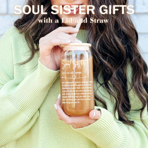 Frerdui Soul Sister con paja reutilizable para bebidas sostenibles.