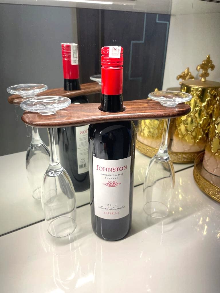 Frescorr: diseño elegante que mantiene la botella y copas seguras durante el servicio.