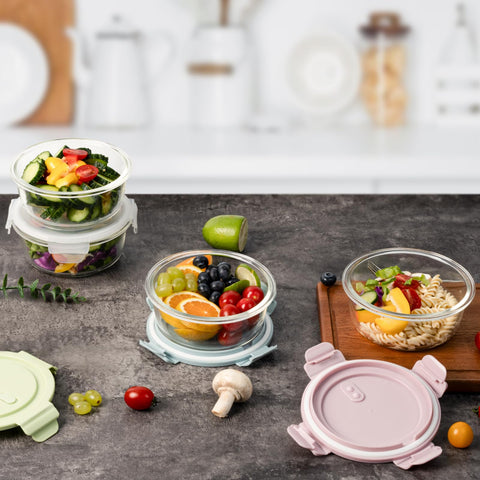 Vidrio libre de BPA para almacenamiento seguro de alimentos Freshmage.