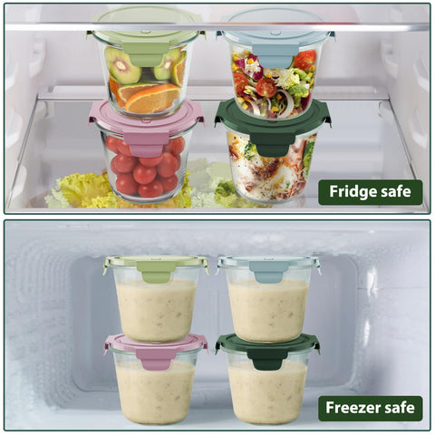 Contenedores Freshmage aptos para microondas para recalentar comidas con seguridad.