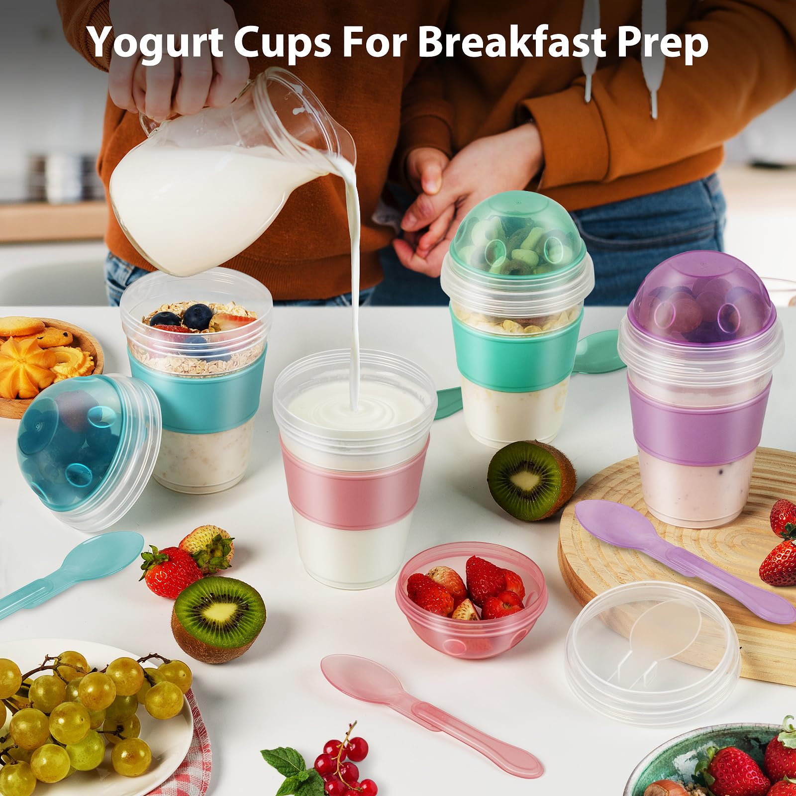 Freshmage diseño ligero, perfecto para desayunos rápidos y meriendas en movimiento.