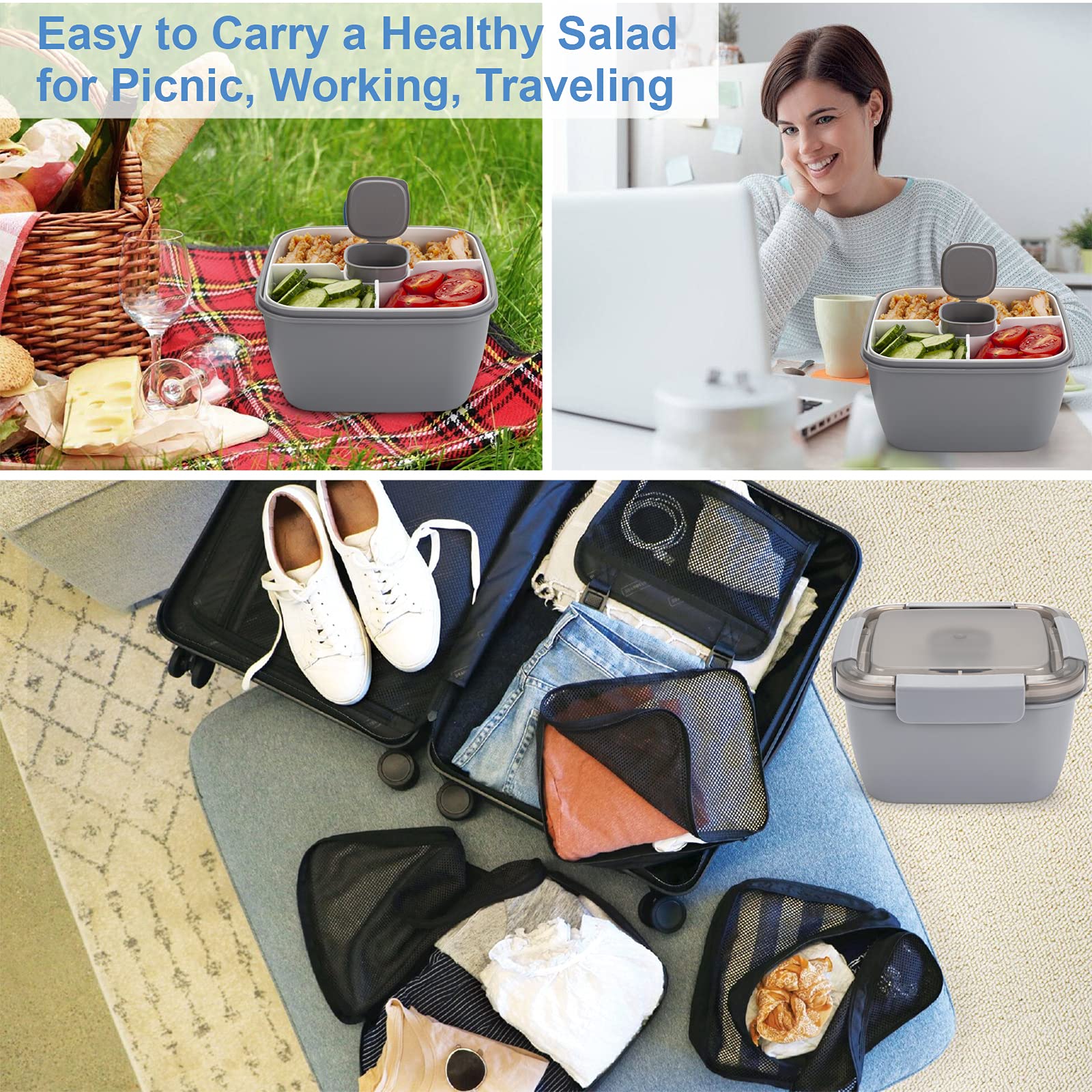 Freshmage diseño ergonómico y compacto para llevar en la mochila.