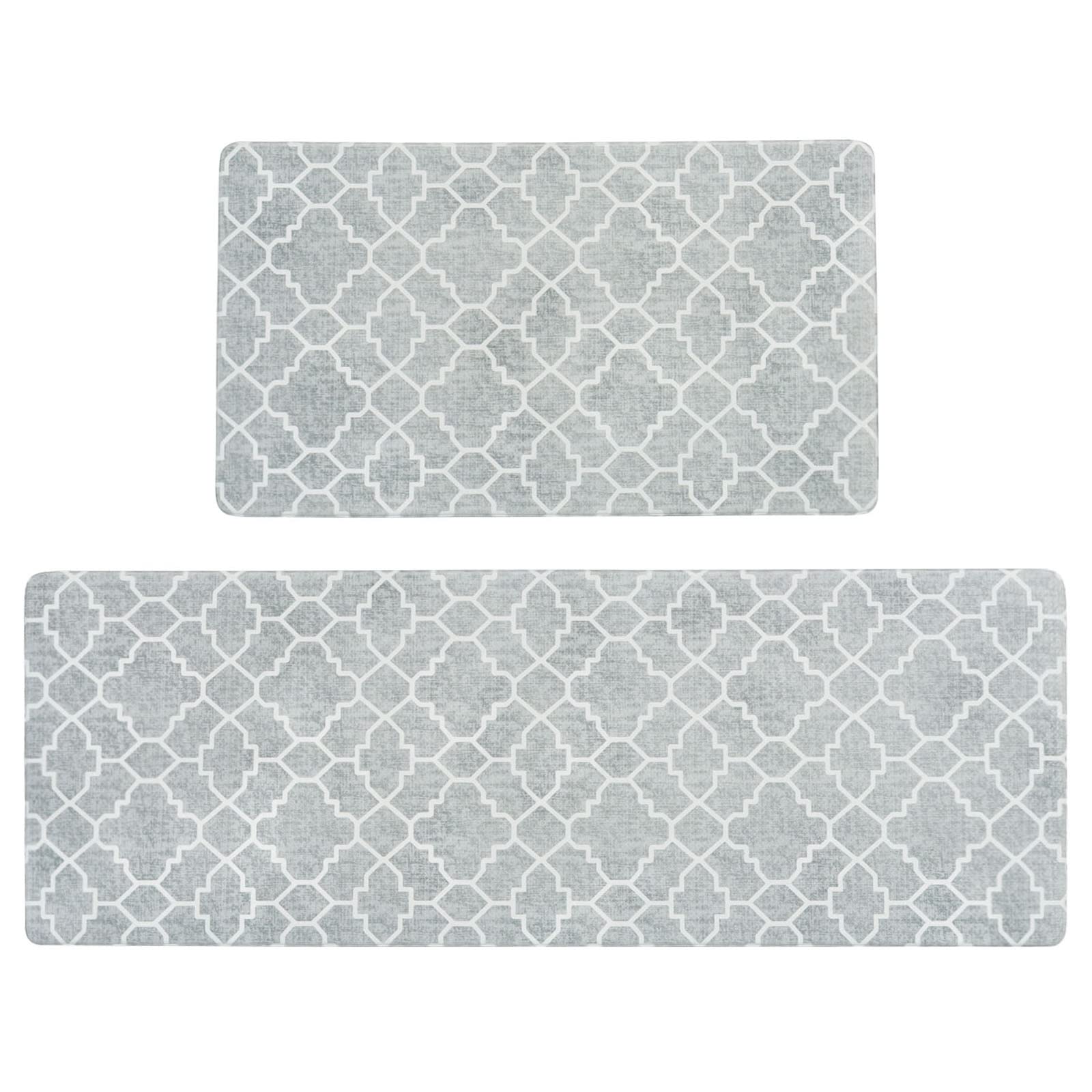 FreshMint alfombra cocina antifatiga 30x17 con soporte cómodo para pies.