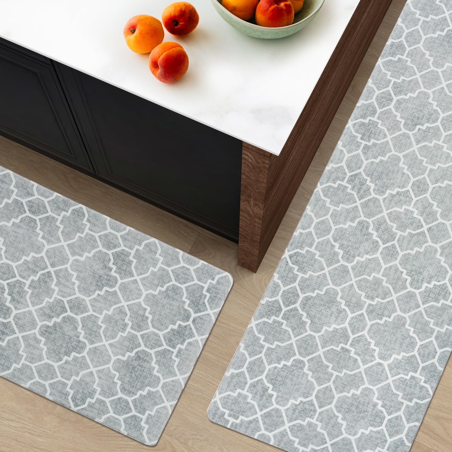 FreshMint alfombra cocina antifatiga 47x17 con superficie impermeable.